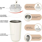 SMEG – Stainless Steel Vacuum Insulated Tumbler Mug